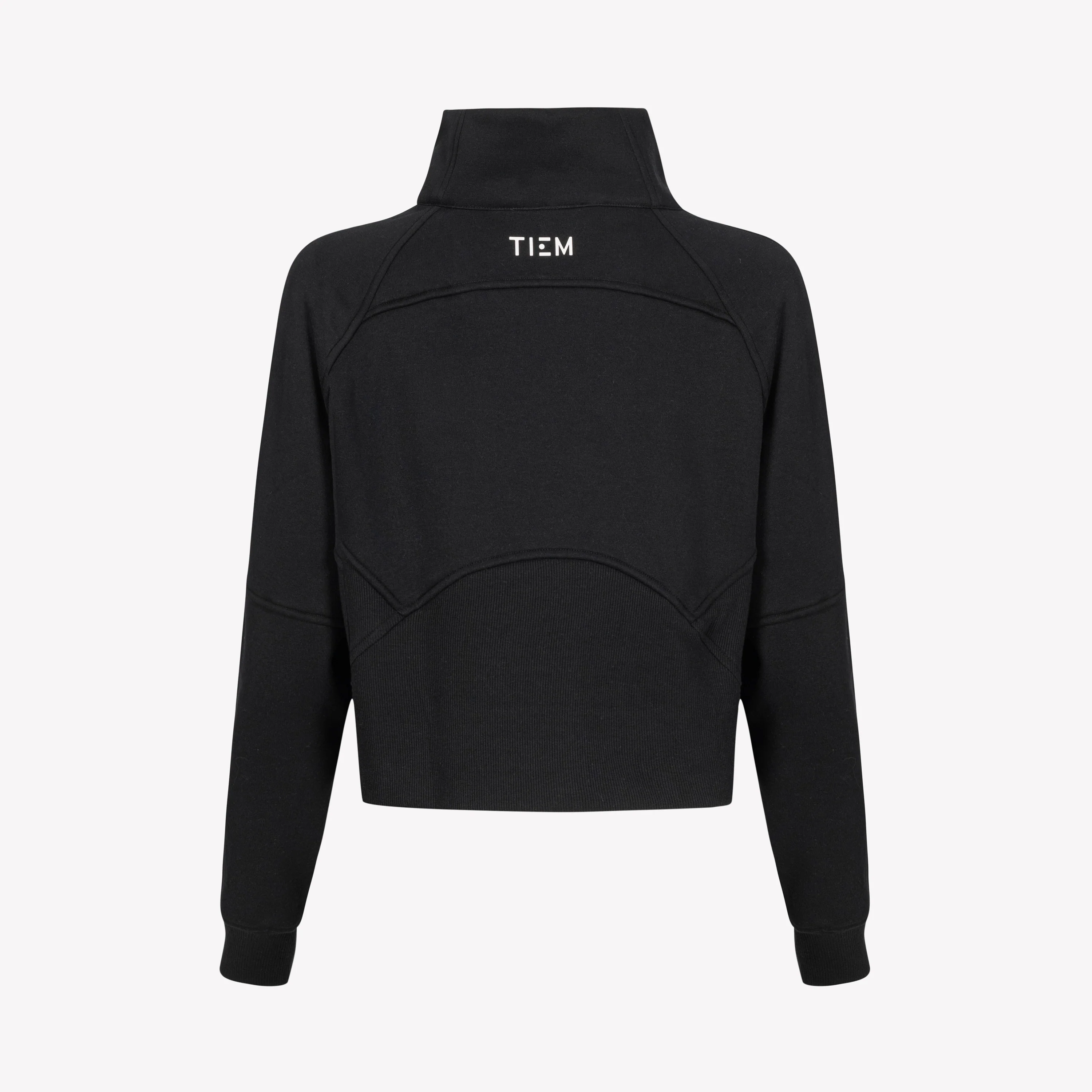 Half Zip Pullover - Black/White - Image 4