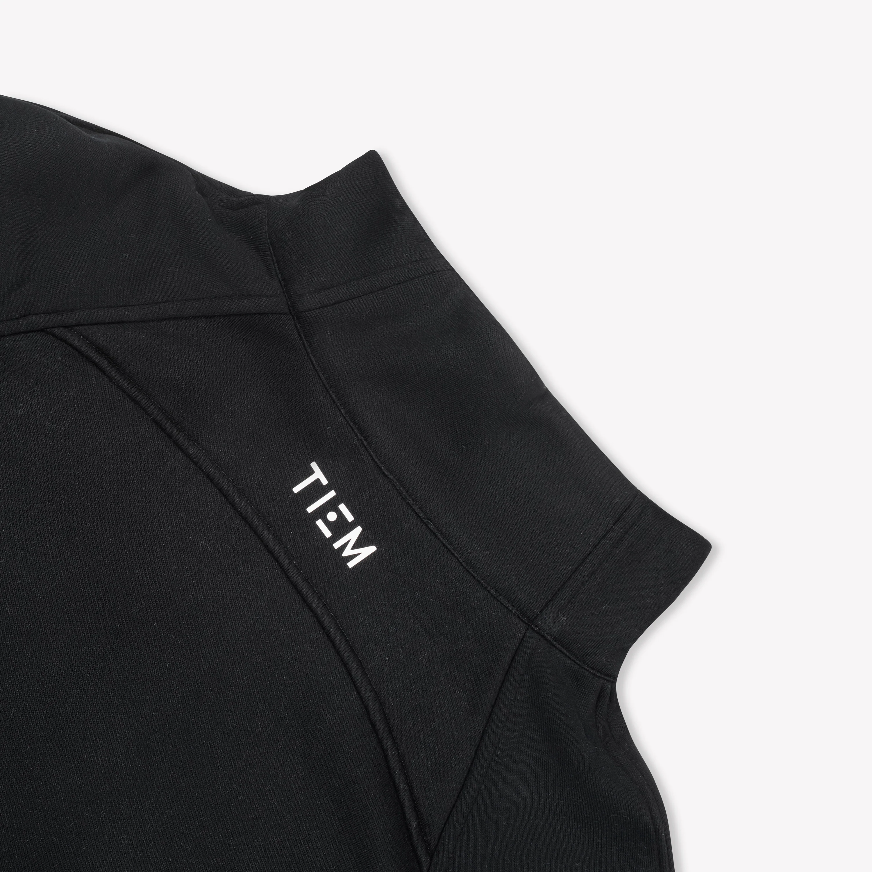 Half Zip Pullover - Black/White - Image 5