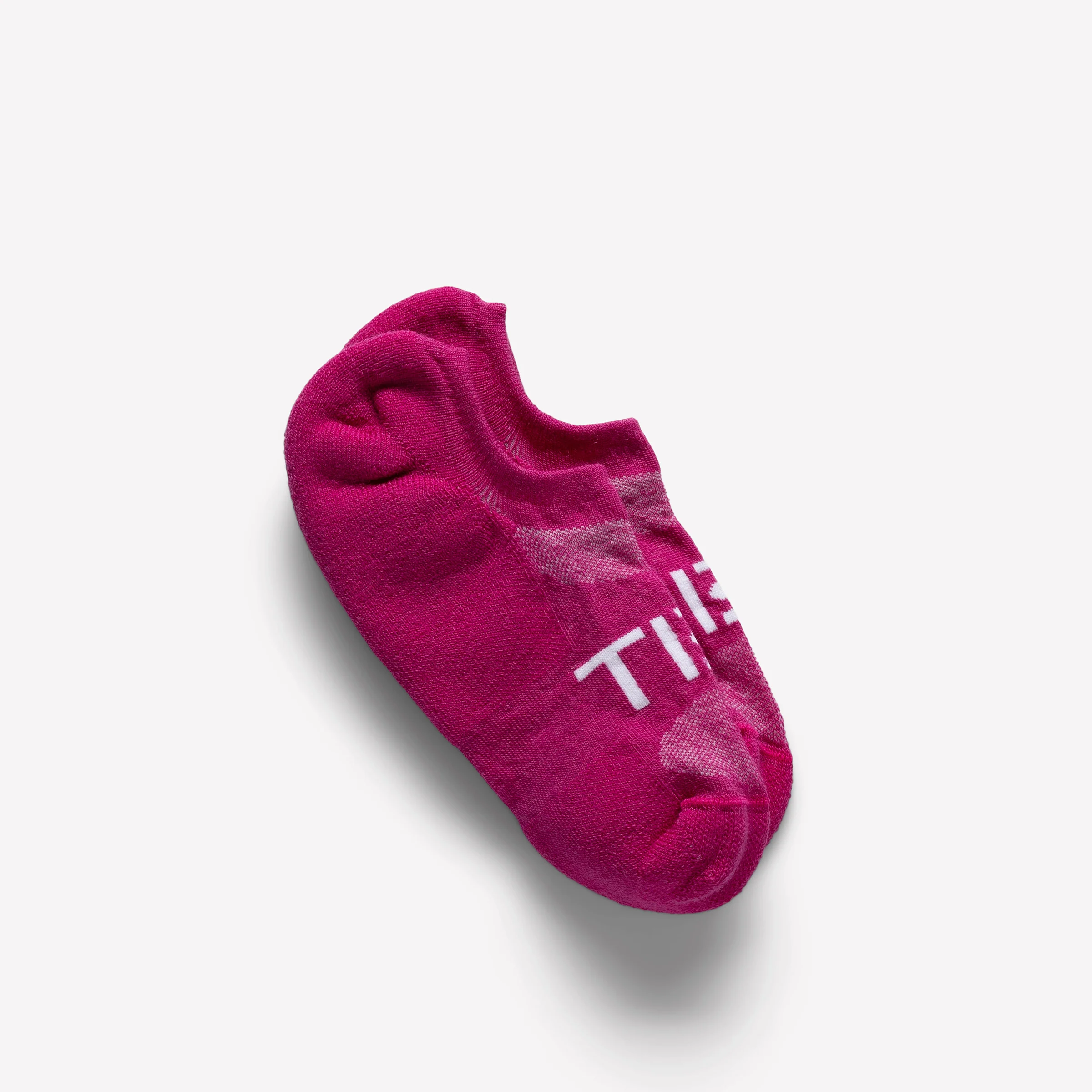 Low-cut Performance Wool Socks - Rose/White - Image 3